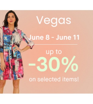 Vegas : up to -30% on a selection of items